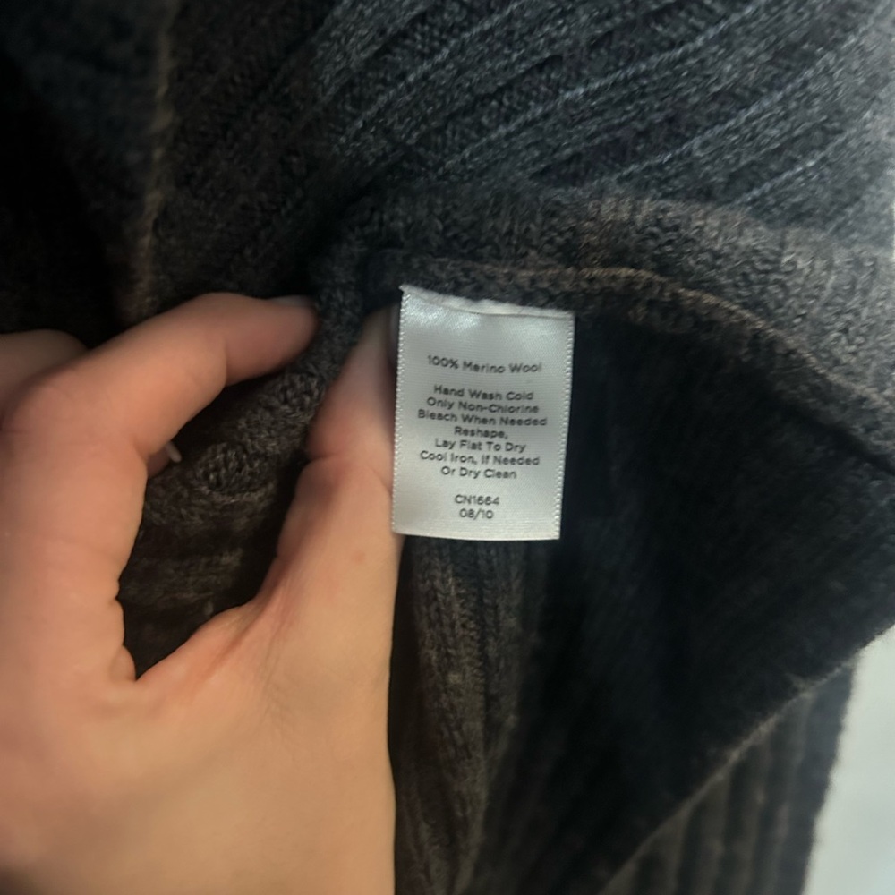 Talbots Ribbed Cardigan Sweater - Picture 3 of 5